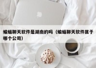 蝙蝠聊天软件是湖南的吗（蝙蝠聊天软件属于哪个公司）