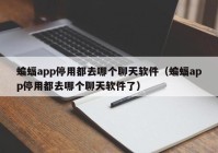 蝙蝠app停用都去哪个聊天软件（蝙蝠app停用都去哪个聊天软件了）