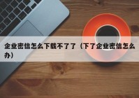 企业密信怎么下载不了了（下了企业密信怎么办）