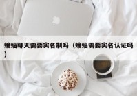 蝙蝠聊天需要实名制吗（蝙蝠需要实名认证吗）