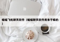 蝙蝠飞机聊天软件（蝙蝠聊天软件用来干嘛的）