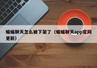 蝙蝠聊天怎么被下架了（蝙蝠聊天app官网更新）