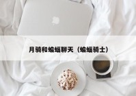 月骑和蝙蝠聊天（蝙蝠骑士）