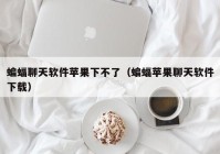 蝙蝠聊天软件苹果下不了（蝙蝠苹果聊天软件下载）