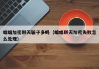 蝙蝠加密聊天骗子多吗（蝙蝠聊天加密失败怎么处理）