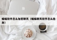 蝙蝠软件怎么加密聊天（蝙蝠聊天软件怎么隐身）