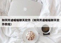 如何开通蝙蝠聊天软件（如何开通蝙蝠聊天软件教程）