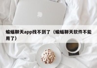 蝙蝠聊天app找不到了（蝙蝠聊天软件不能用了）